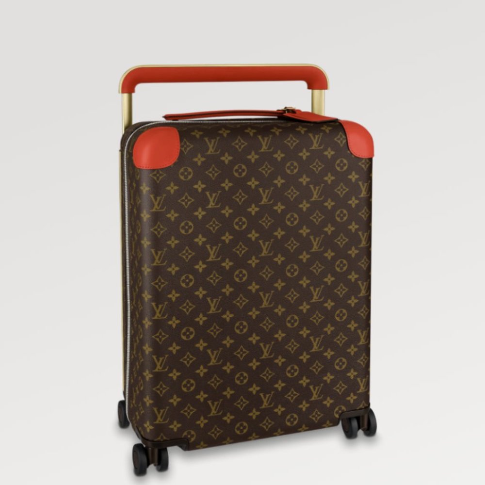 Louis Vuitton Horizon Luggage LV Monogram Canvas 55 Roller Suitcase